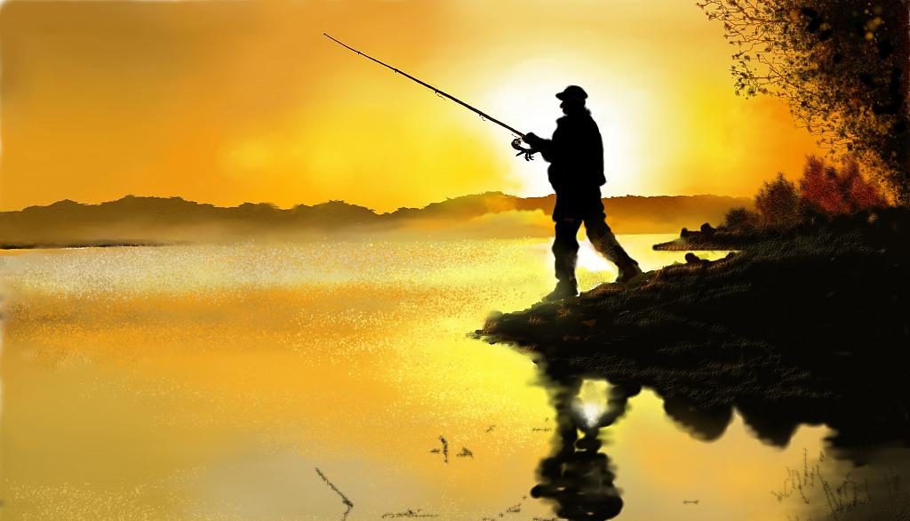 Un sacco di pesce di incontri web